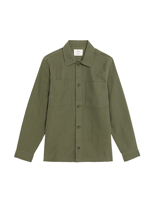 Cotton Rich Overshirt