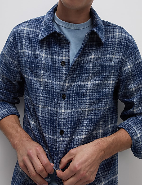 Checked Overshirt - JO