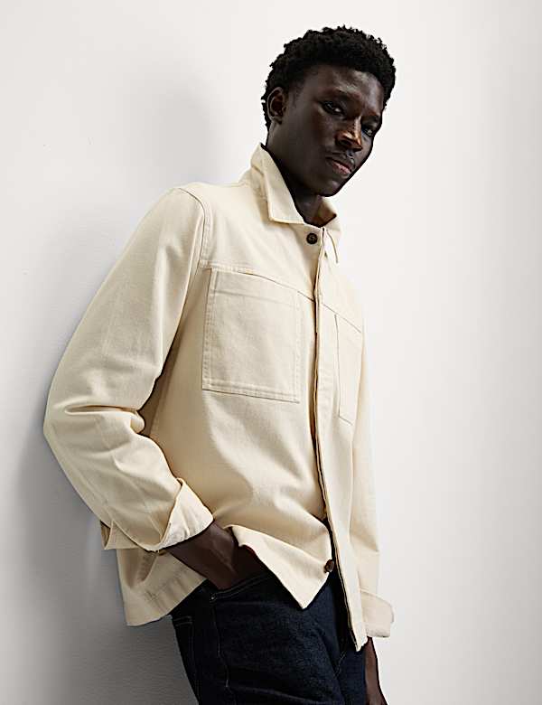 Pure Cotton Overshirt - TW