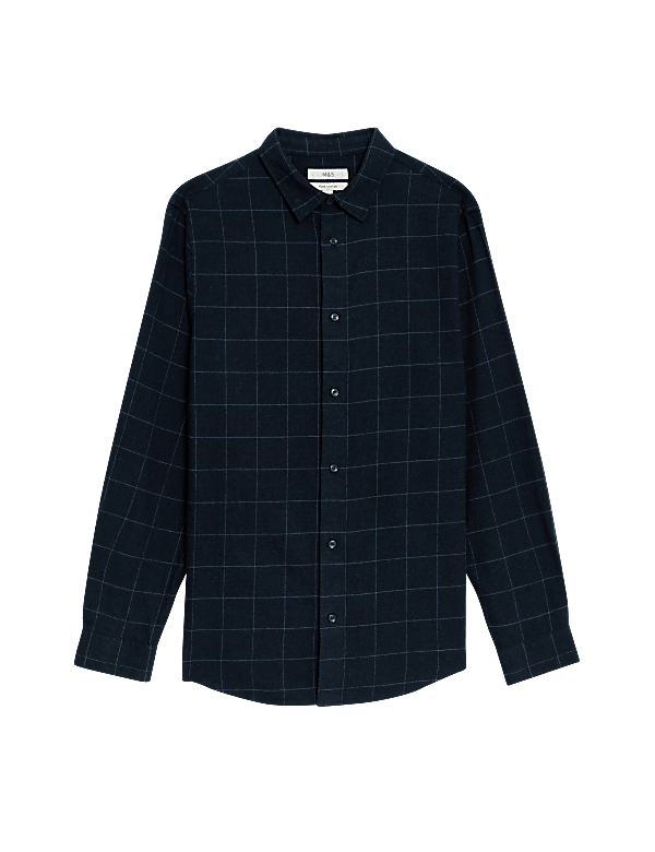 Pure Cotton Flannel Shirt