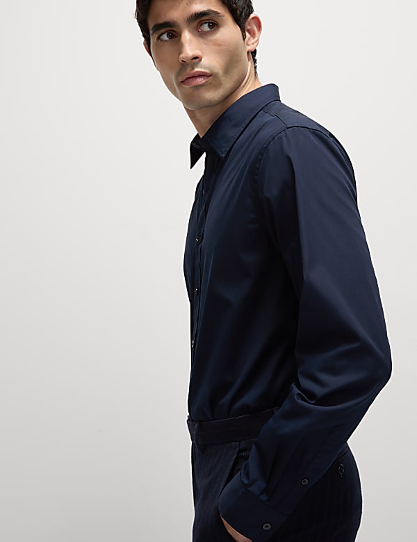 Easy Iron Pure Cotton Shirt