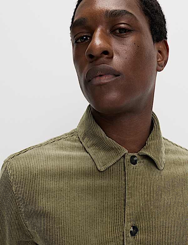 Manšestrová svrchní košile - CZ