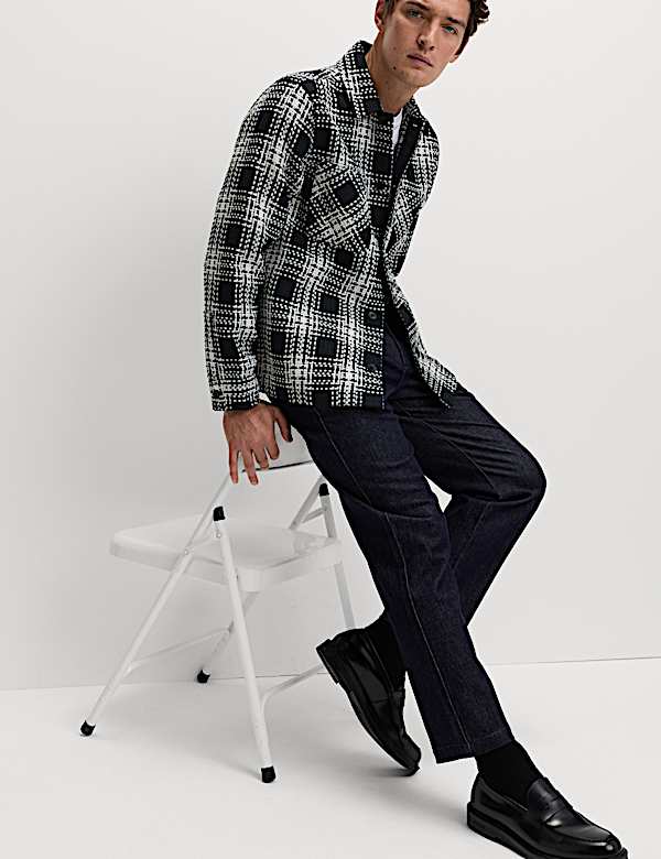 Checked Overshirt