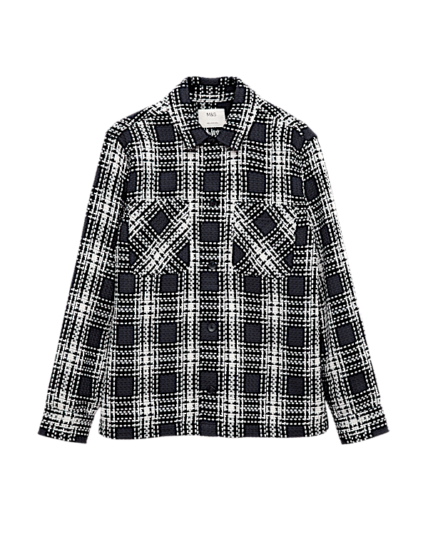 Checked Overshirt