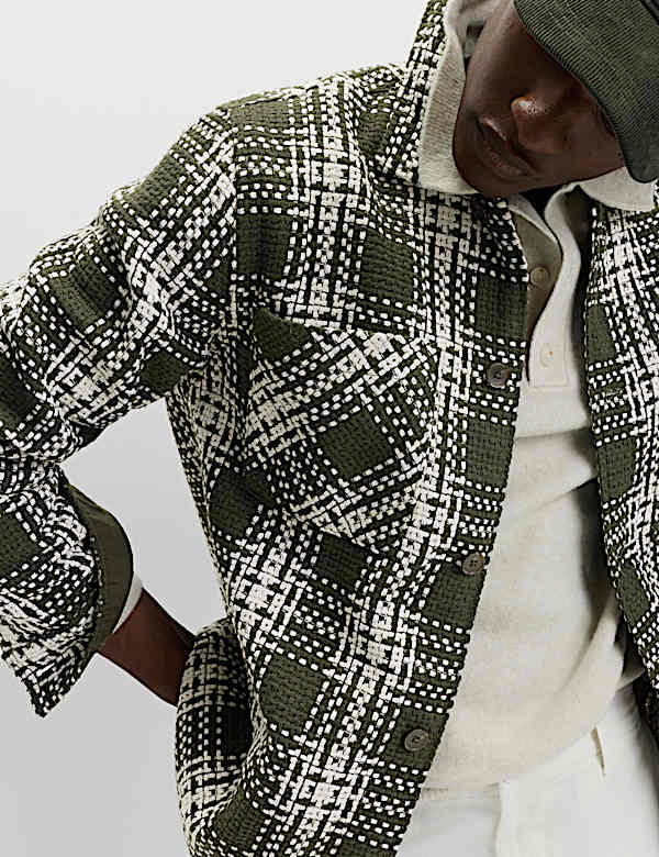 Checked Overshirt