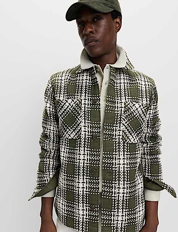 Checked Overshirt