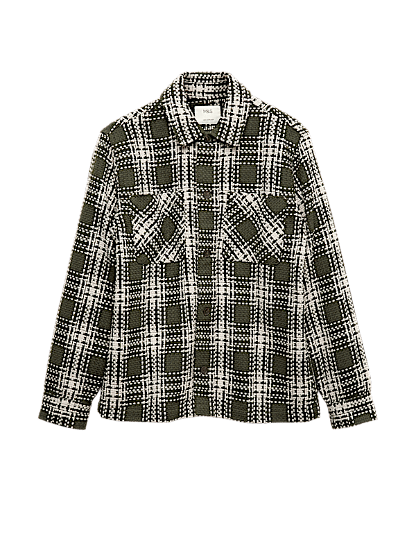 Checked Overshirt