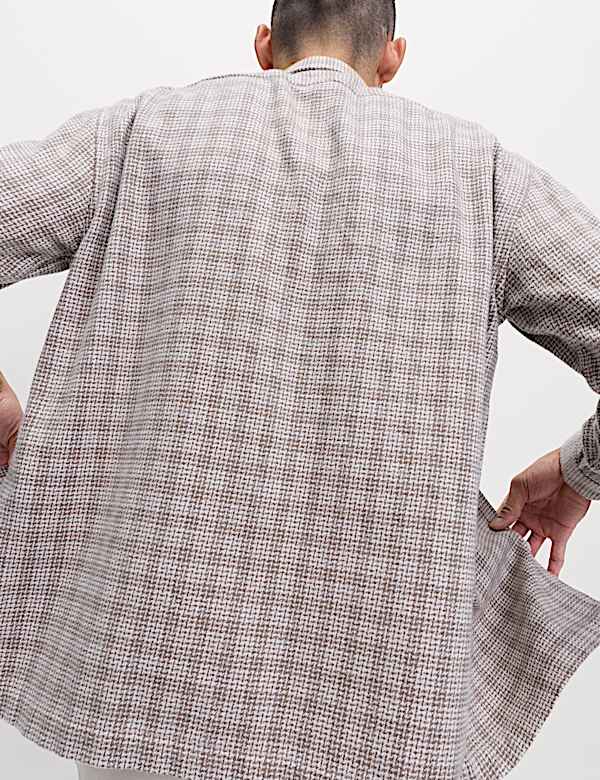 Pure Cotton Checked Flannel Shirt