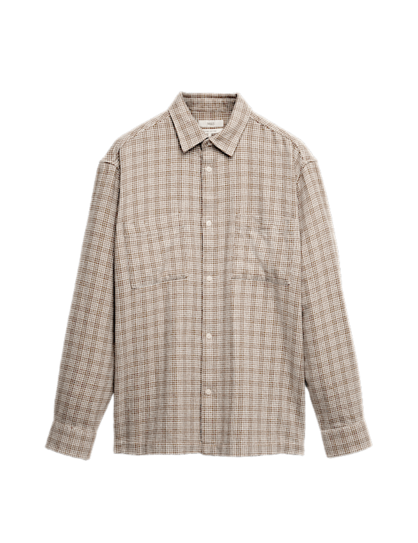 Pure Cotton Checked Flannel Shirt