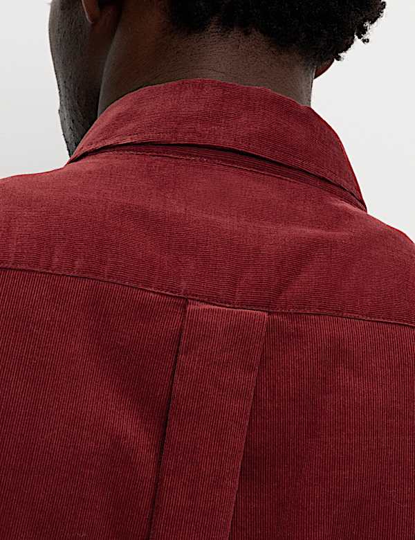 Pure Cotton Corduroy Shirt