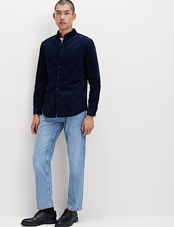 Pure Cotton Corduroy Shirt