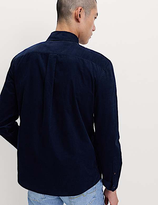 Pure Cotton Corduroy Shirt