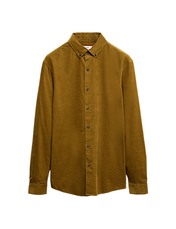 Pure Cotton Corduroy Shirt