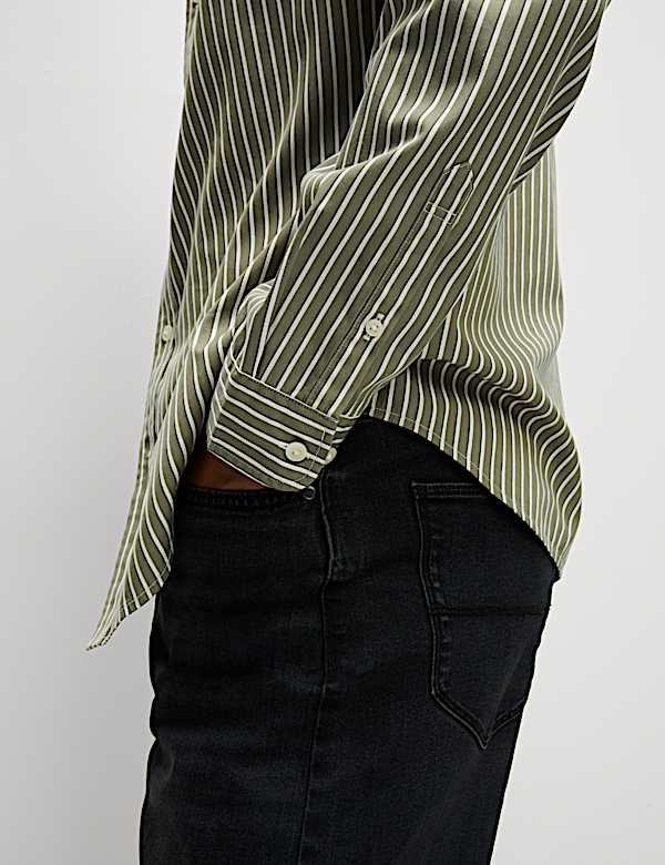 Pure Cotton Striped Shirt