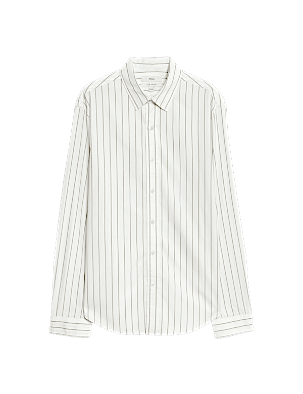 Pure Cotton Striped Shirt