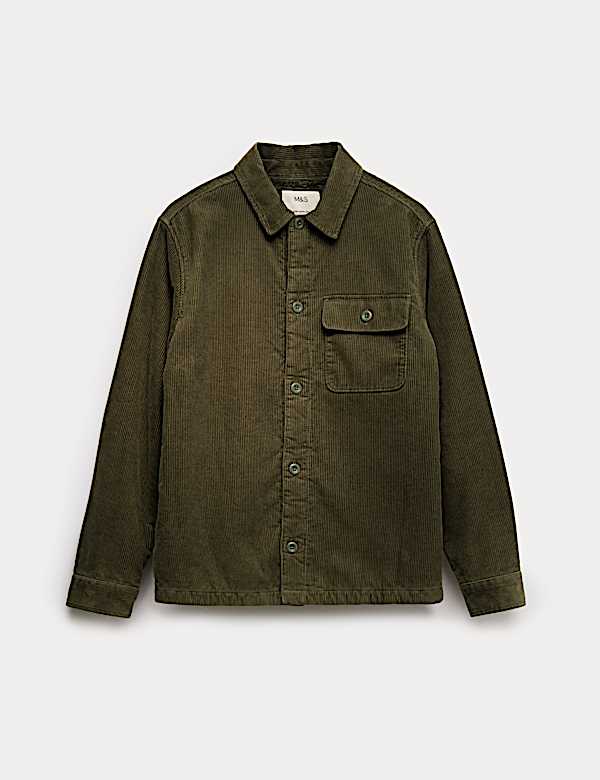 Koszula wierzchnia z podszewką z misia z przewagą bawełny - PL