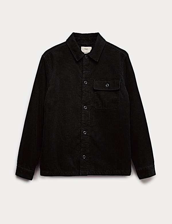 Cotton Rich Borg Lined Overshirt - MV
