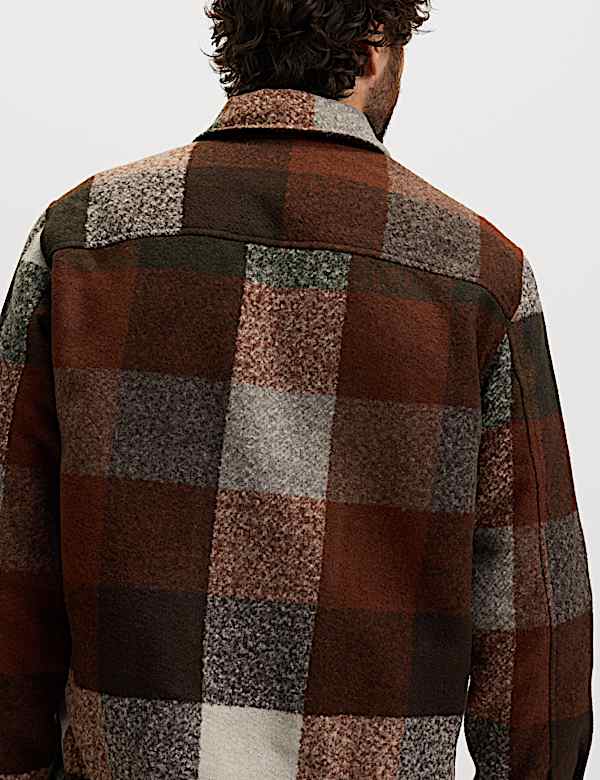 Quilt Lined Check Overshirt - CZ