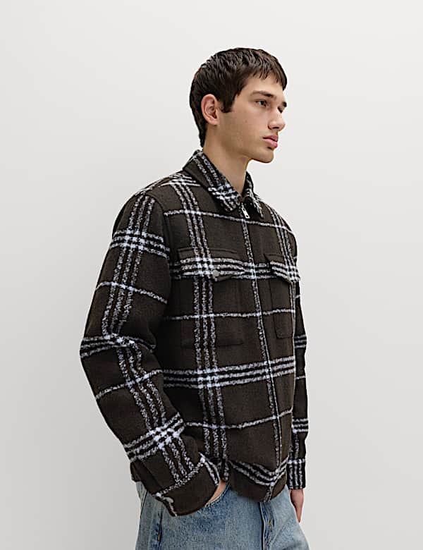 Checked Overshirt - TW