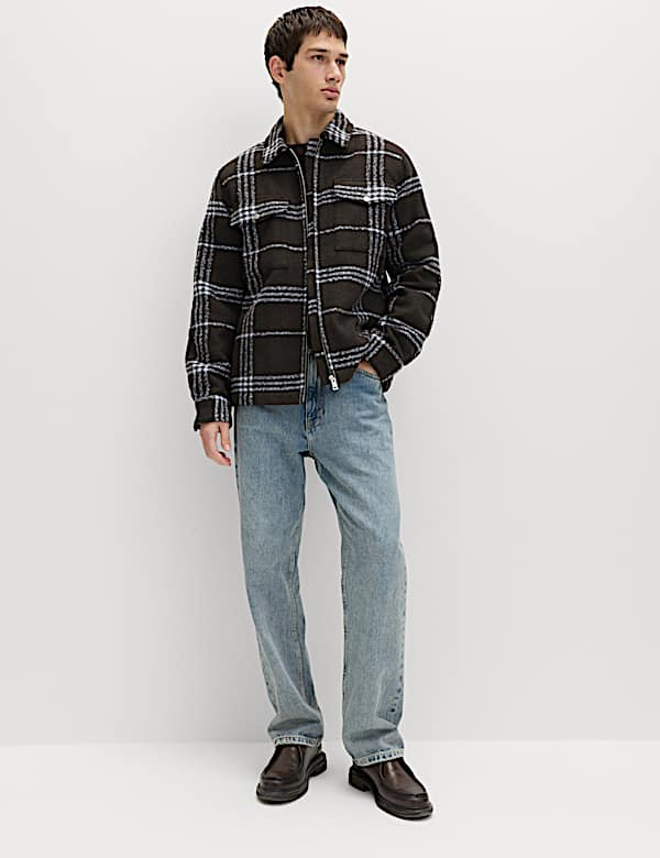 Checked Overshirt - TW