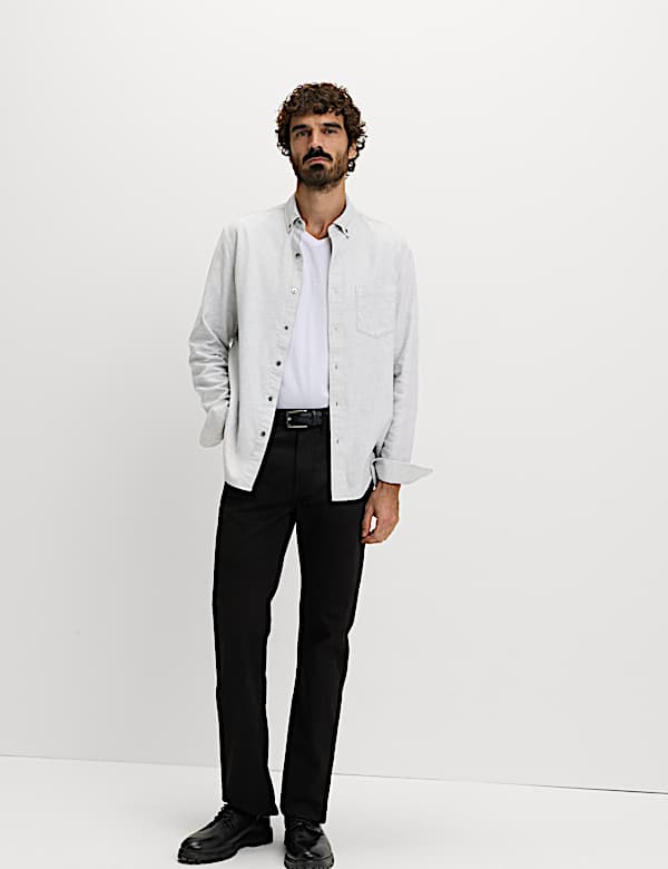 Regular Fit Pure Cotton Flannel Shirt