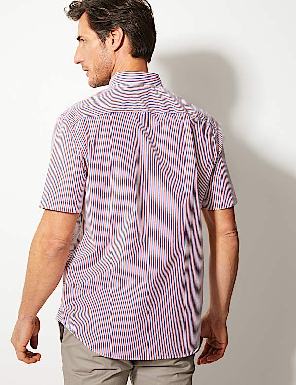Pure Cotton Striped Shirt