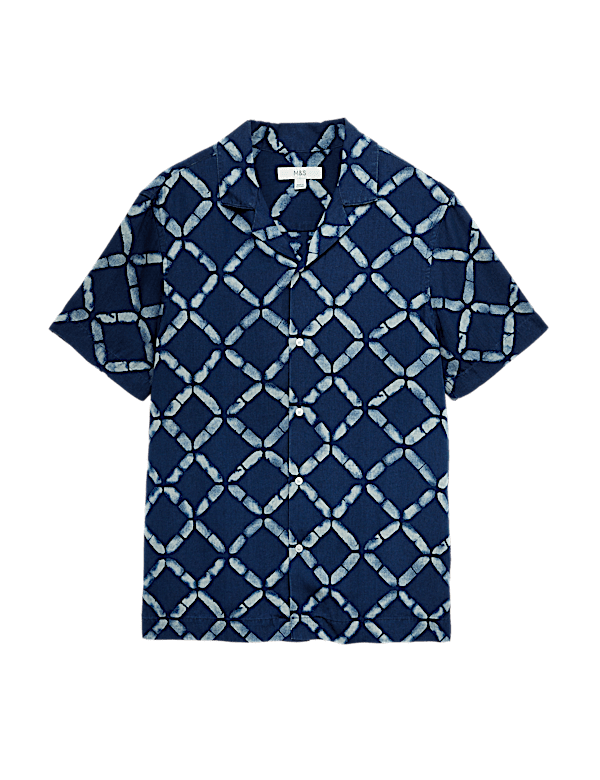 Regular Fit Pure Cotton Short Sleeve Shirt