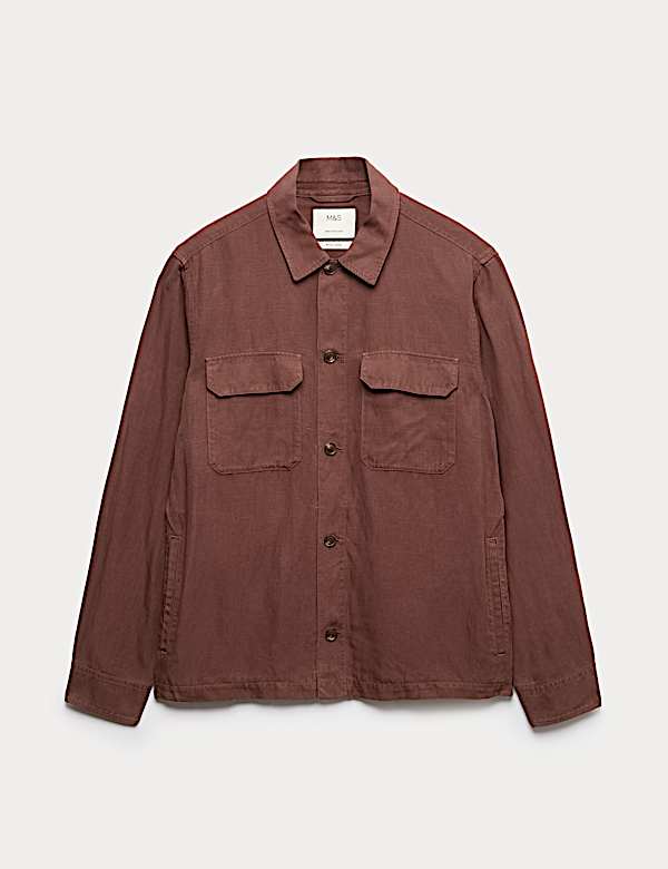 Regular Fit Lyocell Blend Overshirt - CZ