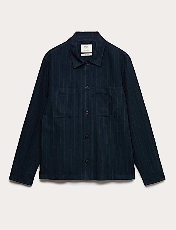 Linen Rich Overshirt - JP