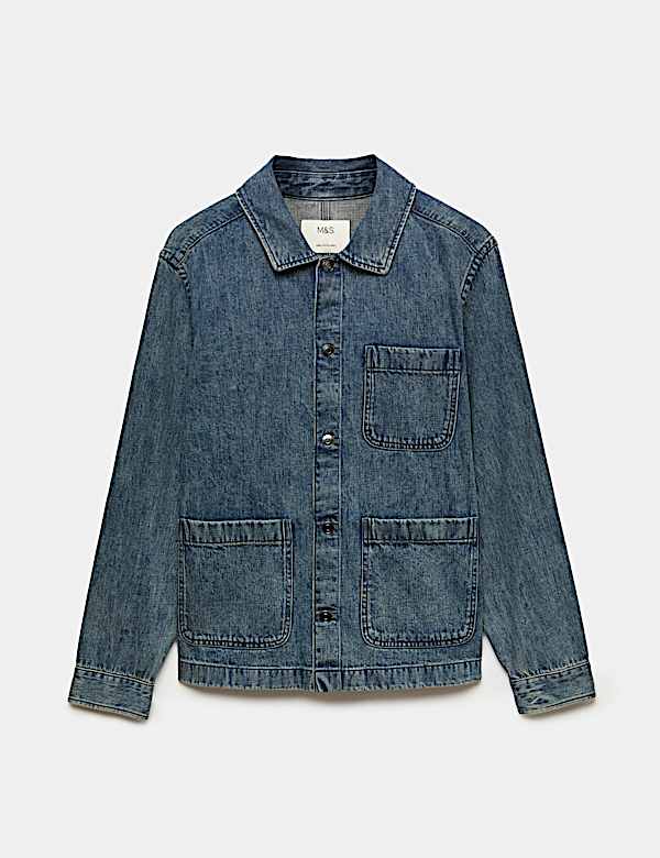 Pure Cotton Regular Fit Overshirt - MV
