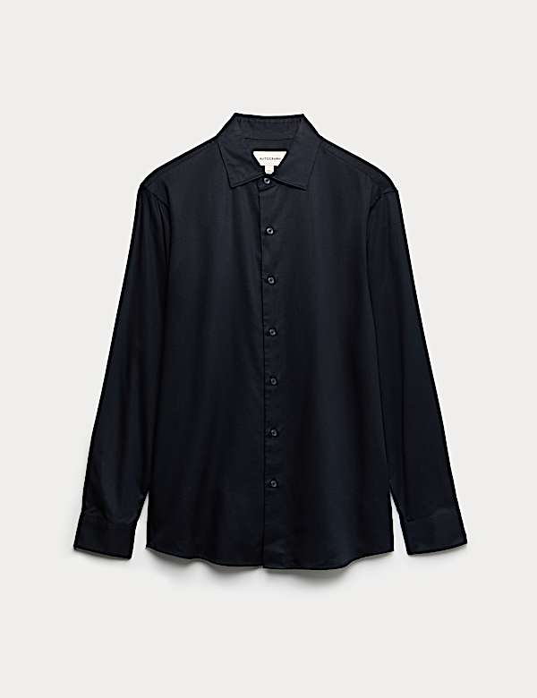 Regular Fit Easy Iron Long Sleeve Shirt - JP