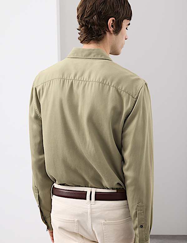 Regular Fit Easy Iron Long Sleeve Shirt