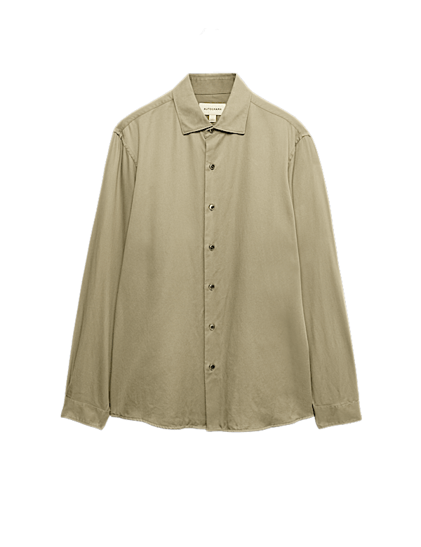 Regular Fit Easy Iron Long Sleeve Shirt