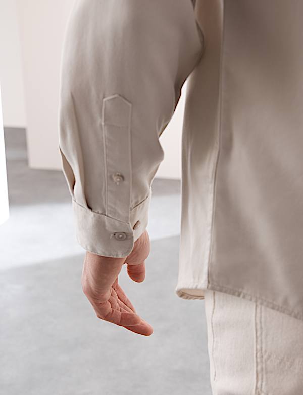 Regular Fit Easy Iron Long Sleeve Shirt - GR