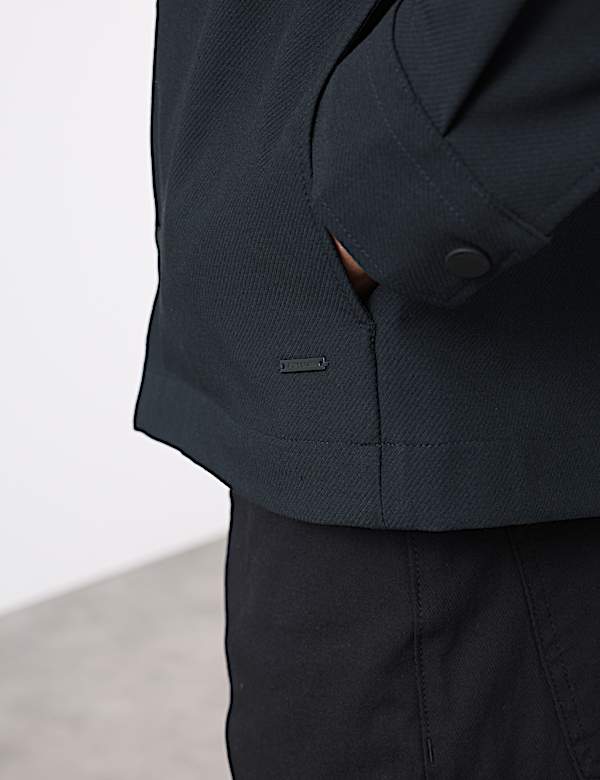 Regular Fit Stretch Overshirt - IT