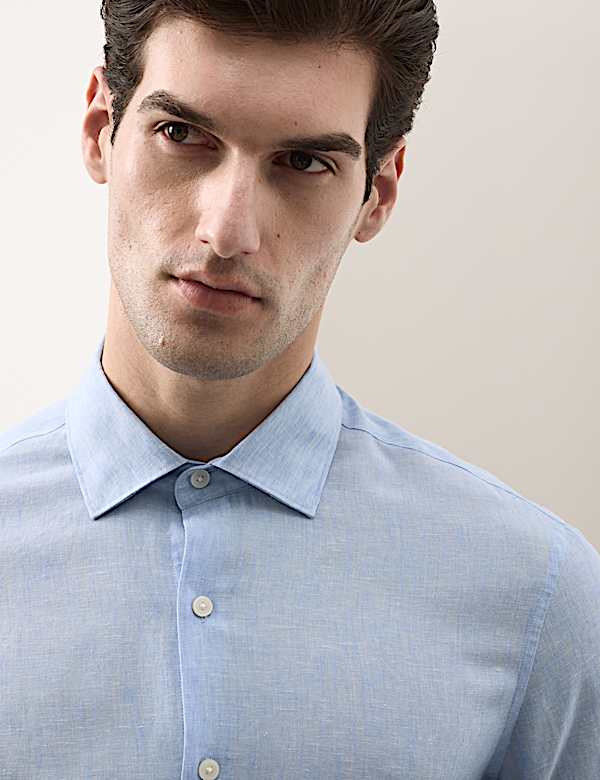 Easy Iron Linen Rich Performance Shirt