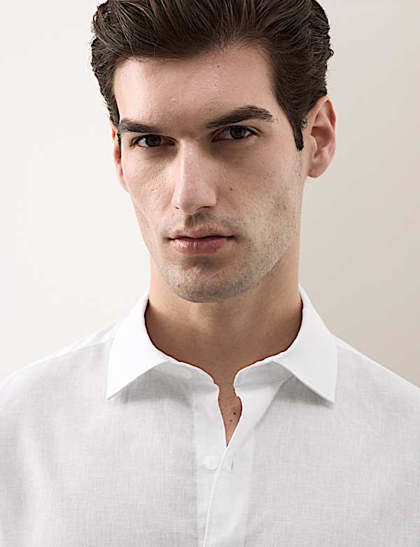 Chemise Performance en lin, repassage facile - LU