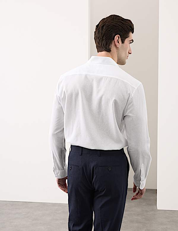 Chemise Performance en lin, repassage facile - LU