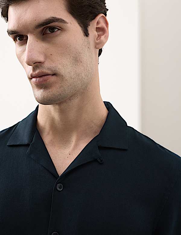 Linen Blend Shirt - FI