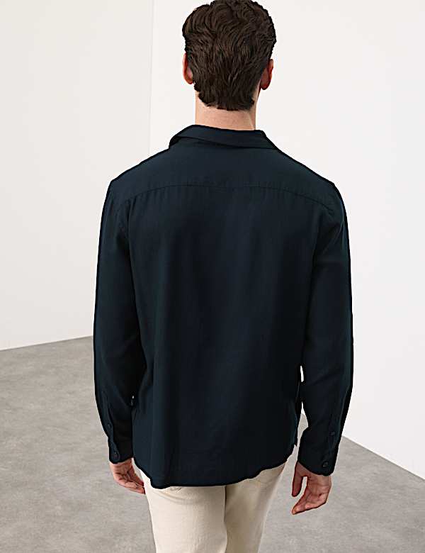 Linen Blend Shirt - FI