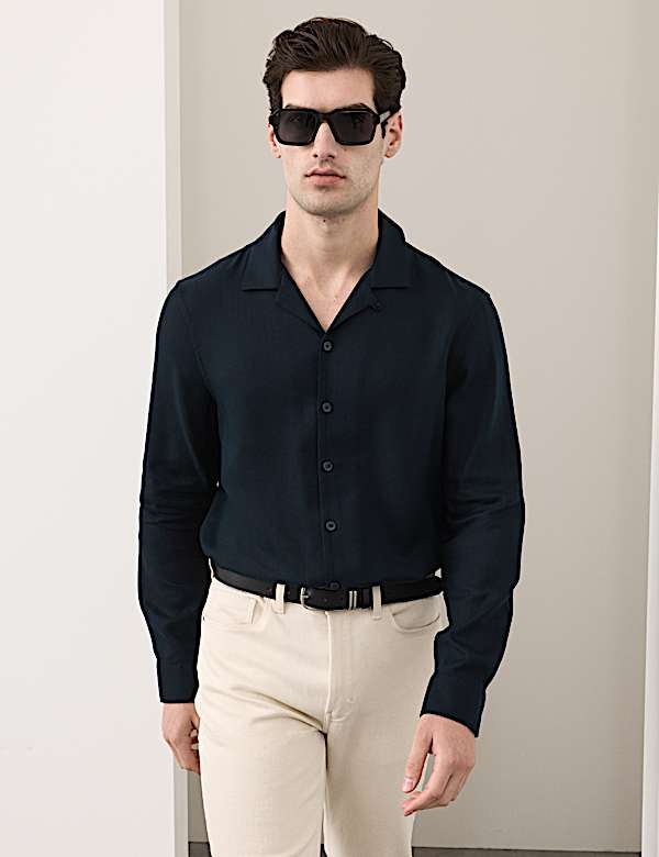 Linen Blend Shirt - FI