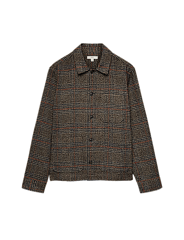 Checked Overshirt