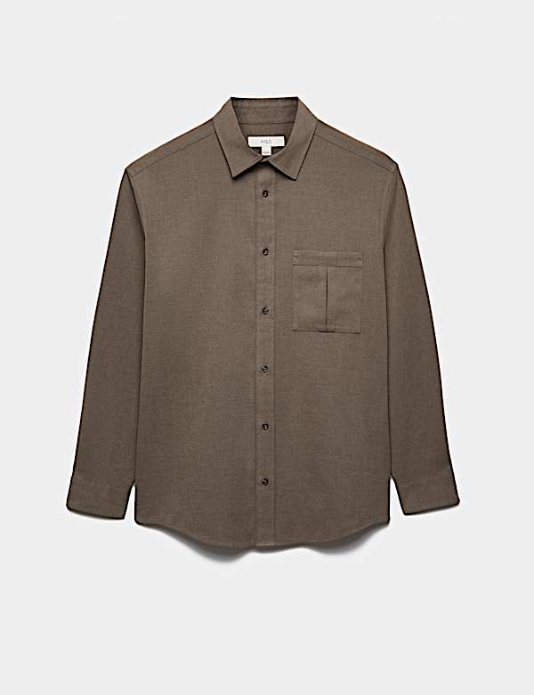 Regular Fit Flannel Overshirt - JP