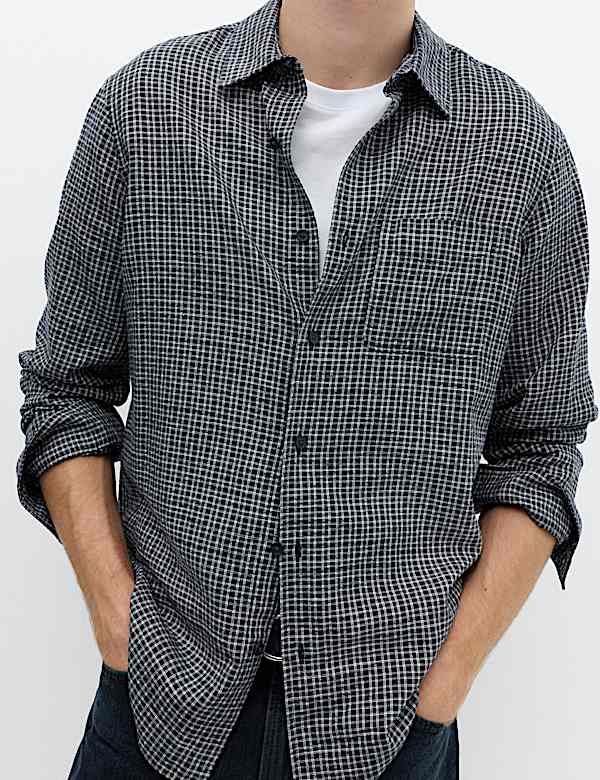 Regular Fit Checked Shirt