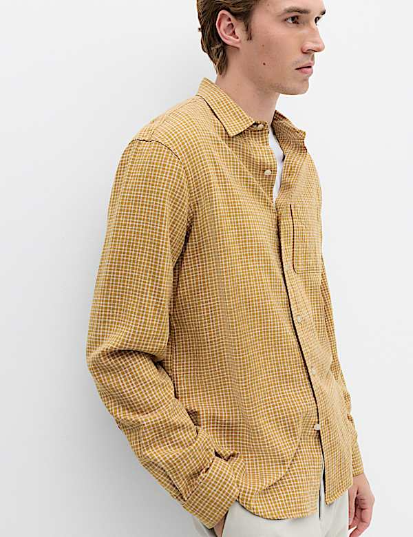 Regular Fit Checked Shirt - RO