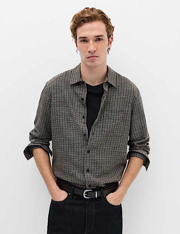 Regular Fit Checked Shirt