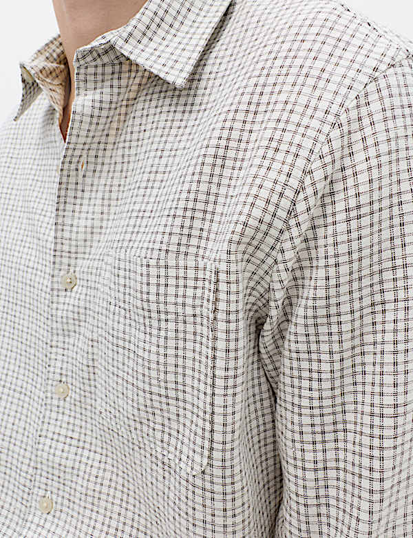 Regular Fit Checked Shirt - AL