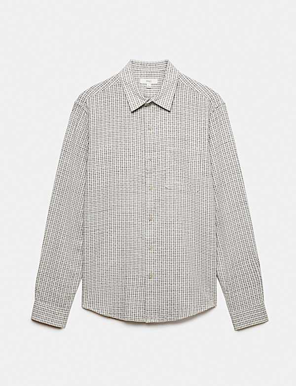 Regular Fit Checked Shirt - AL