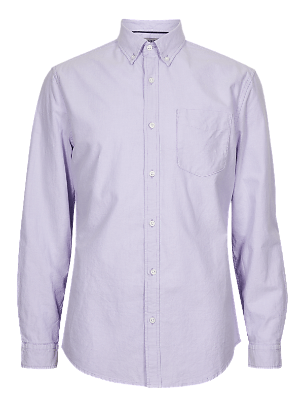 Pure Cotton Oxford Shirt