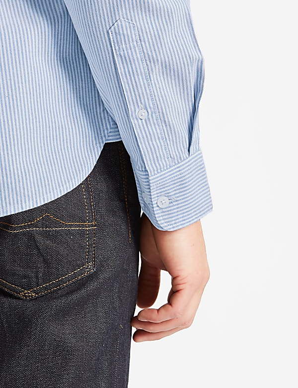 Pure Cotton Slim Fit Shirt with Pocket